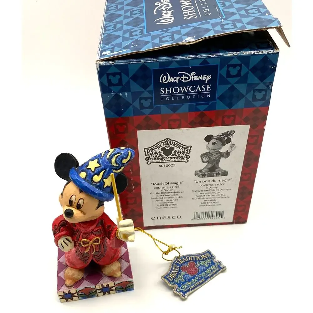 Disney Traditions Jim Shore Sorcerer Mickey Touch of Magic 4010023 w Box Tag
